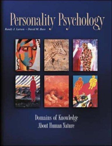 Boekcover: Personality Psychology — Larsen & Buss
