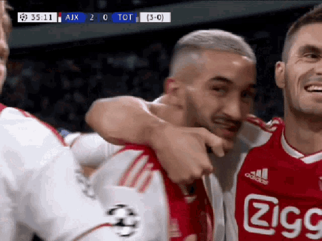 Ziyech Ajax Tottenham CL